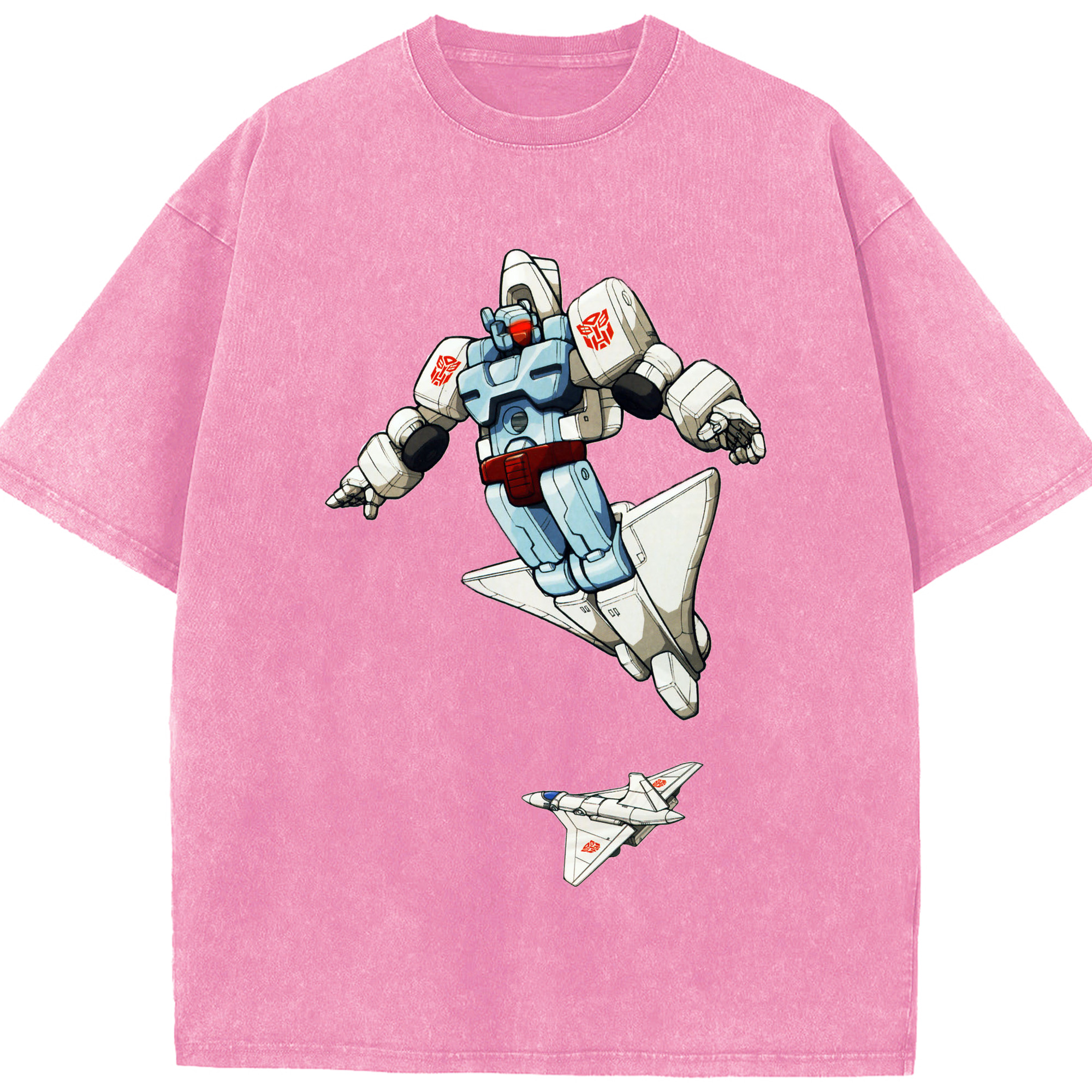 （画像用）  綿100% ヴィンテージ風 半袖Tシャツ（フロントプリント）